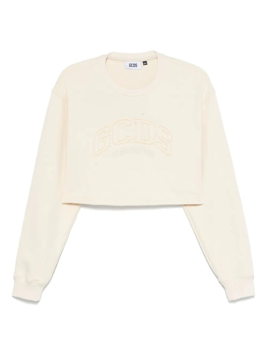 Logo Cropped Sweatshirt