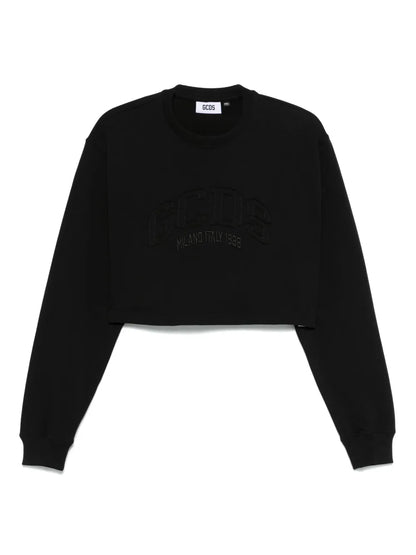 Logo Cropped Sweatshirt