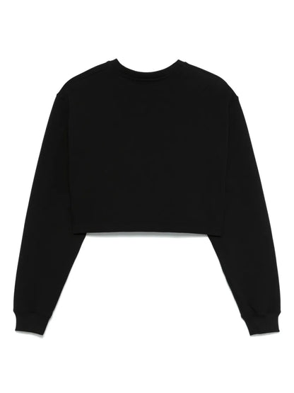 Logo Cropped Sweatshirt