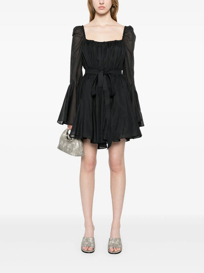 Flared Mini Dress