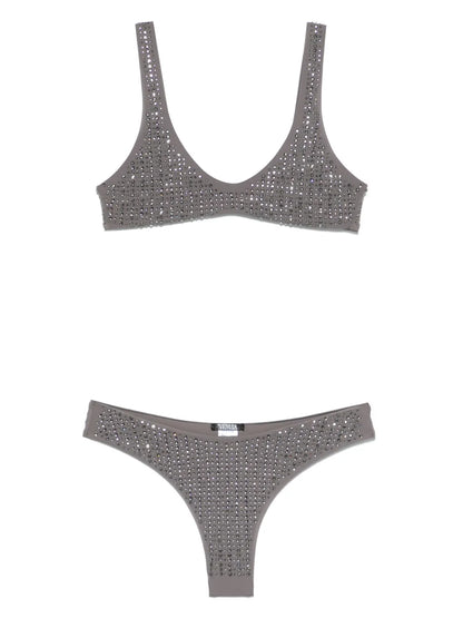 Crystal-Embellished Bikini