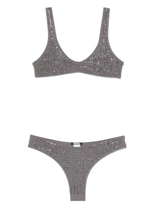 Crystal-Embellished Bikini