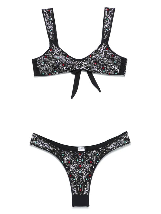 Crystal-Embellished Bikini