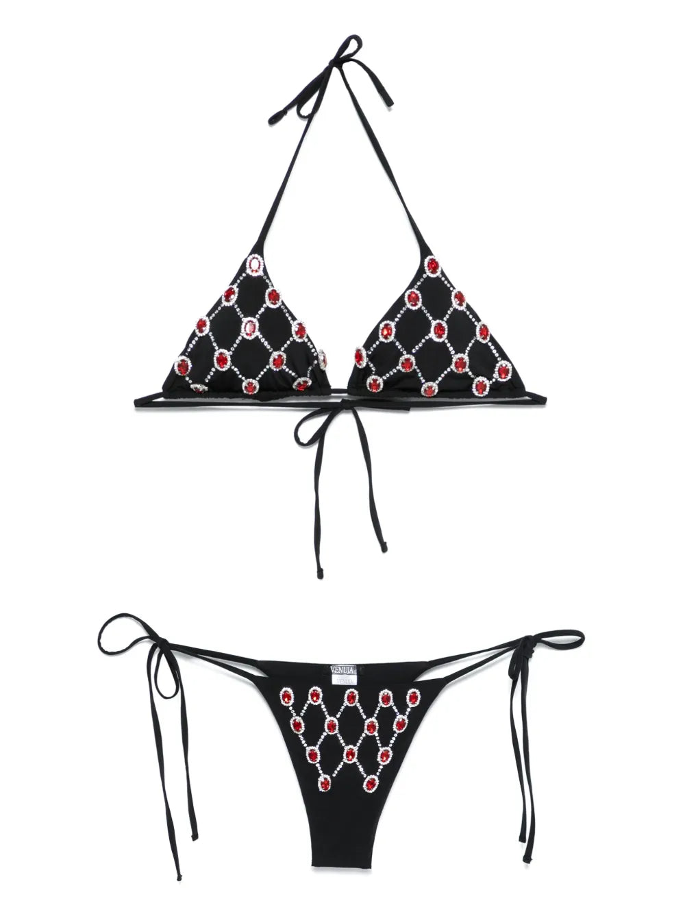 Crystal-Embellished Bikini