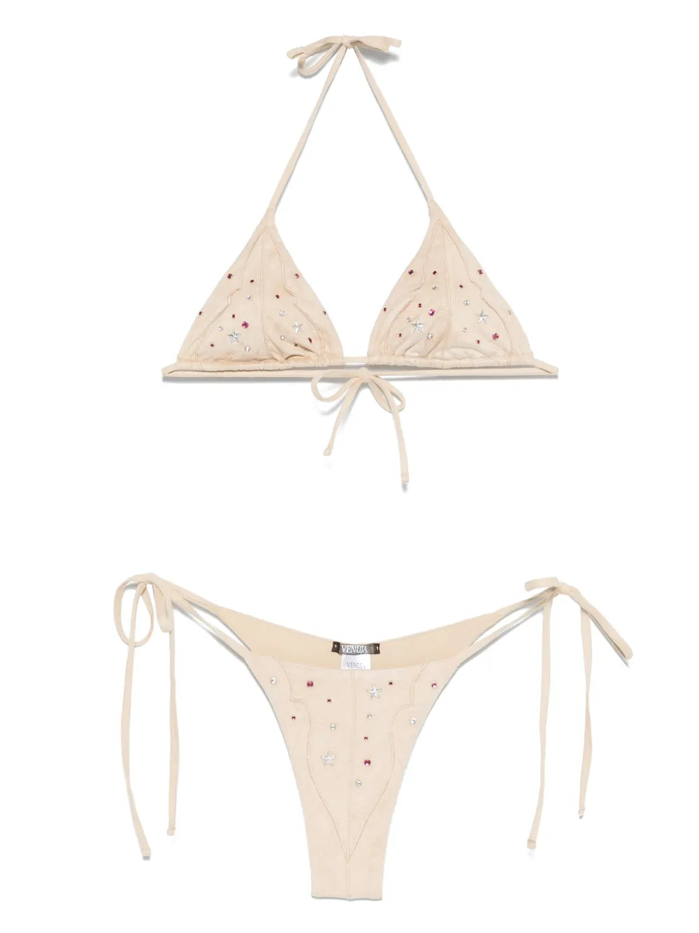Stud-Embellished Bikini