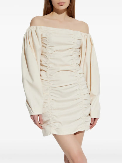 Draped Mini Dress