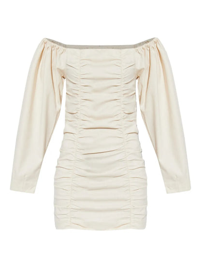 Draped Mini Dress