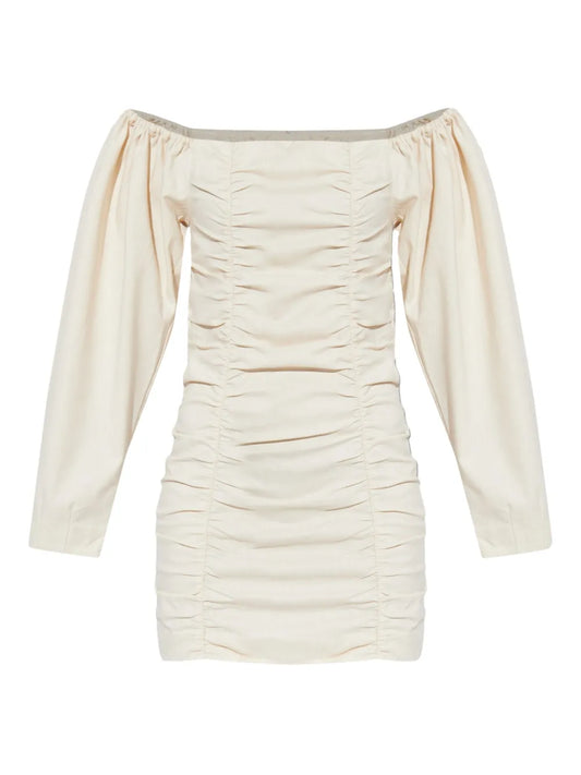 Draped Mini Dress
