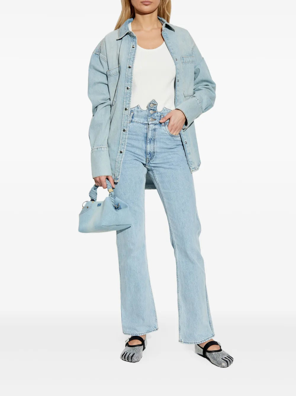 Logo-Plaque Jeans
