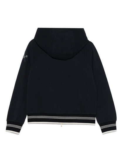 Star-Appliqué Hoodie