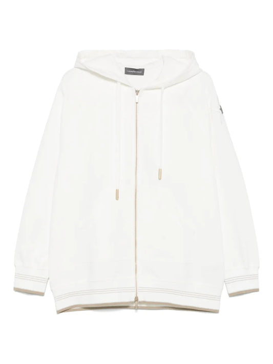 Star-Appliqué Hoodie