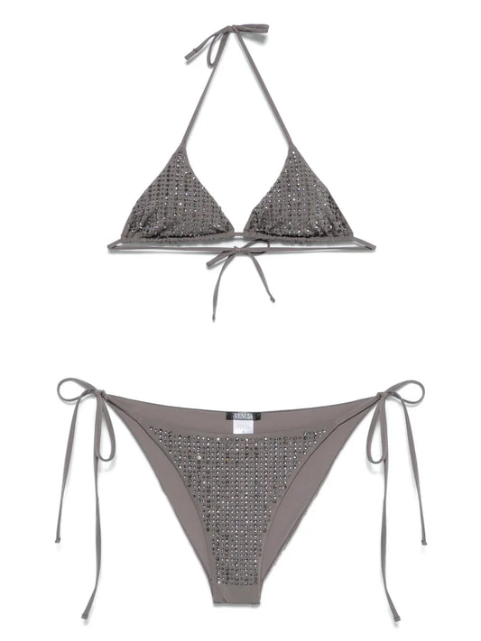 Crystal-Embellished Bikini