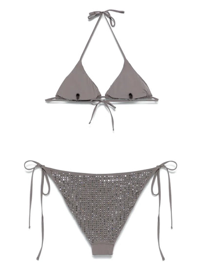 Crystal-Embellished Bikini
