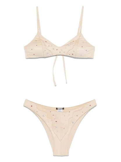 Stud-Embellished Bikini
