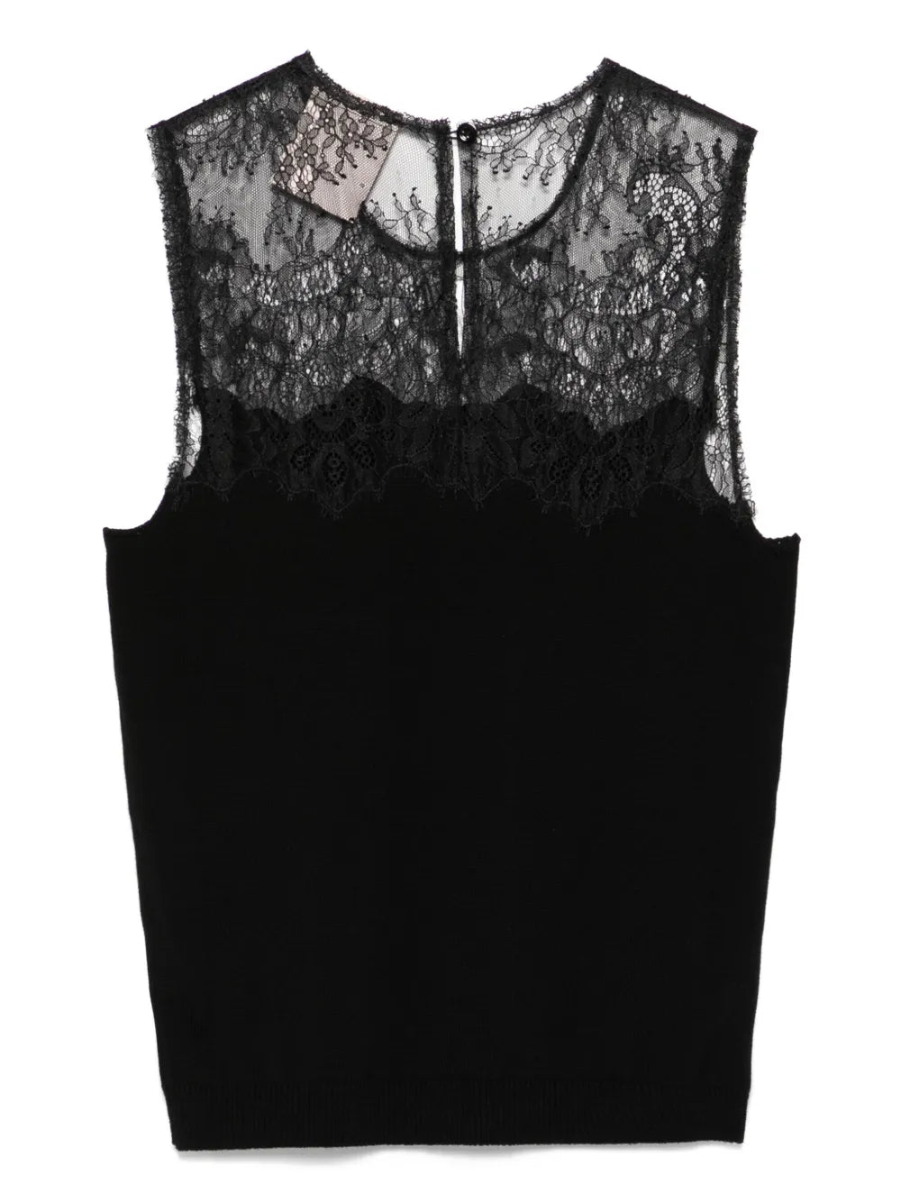 Lace-Detailed Top