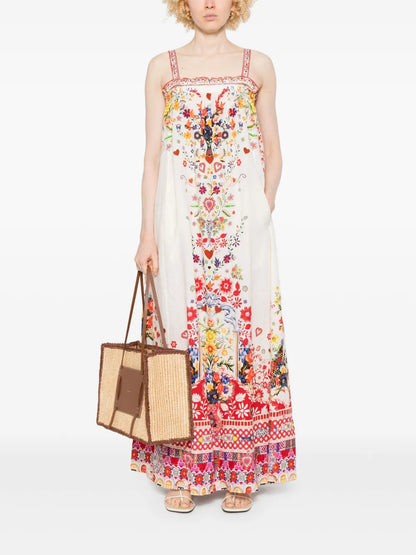 Faith, Luck And Justice Maxi Dress