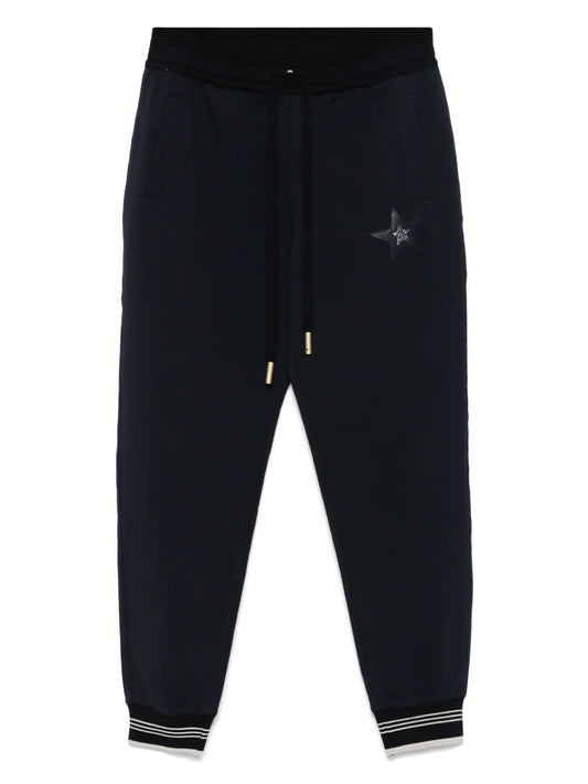 Star-Appliqué Track Trousers
