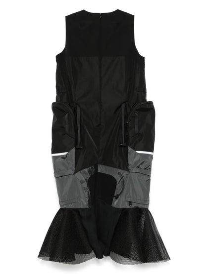 Panelled Midi Dress