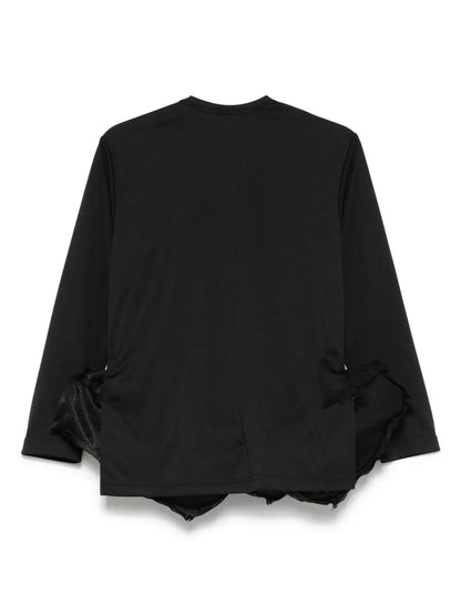 Padded-Hem Top