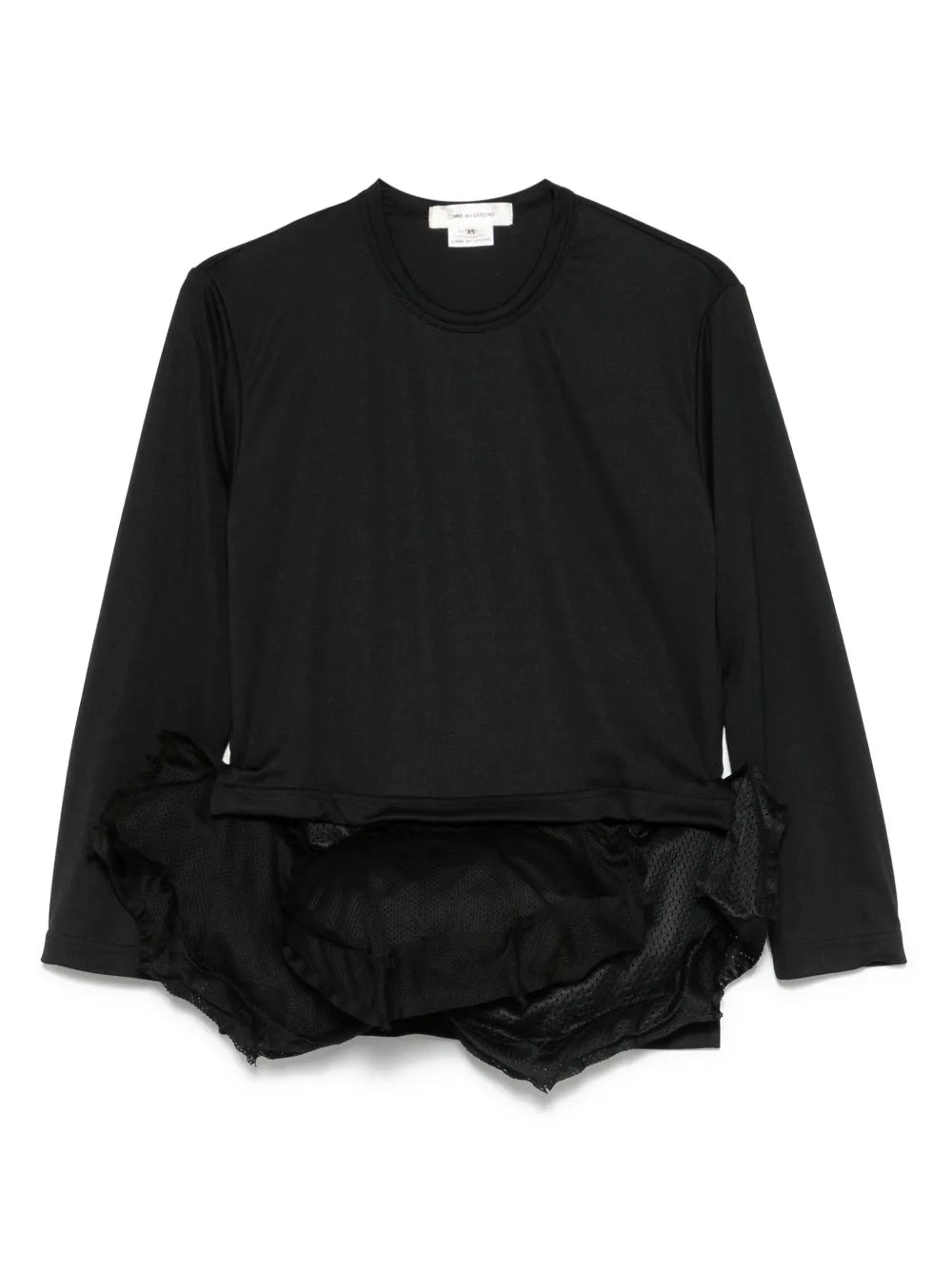 Padded-Hem Top
