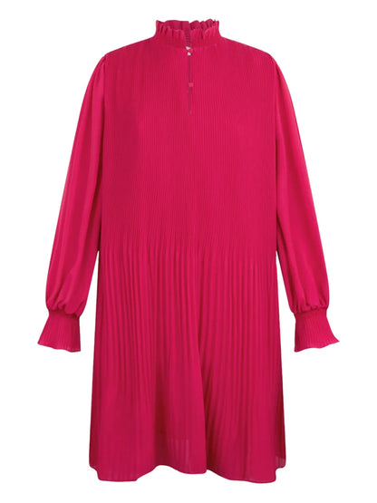 Plissé Dress