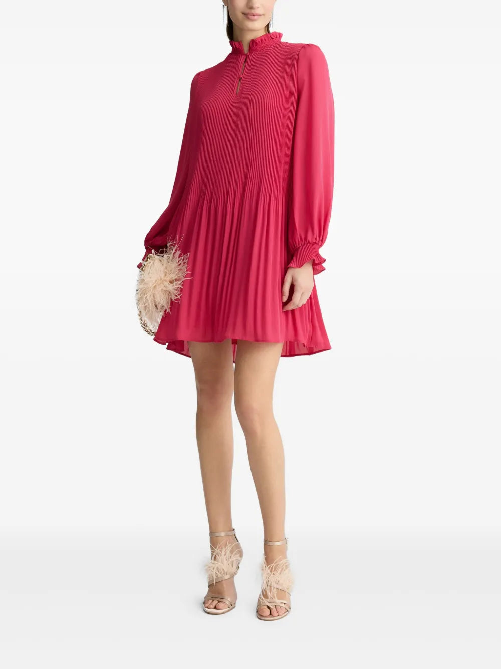 Plissé Dress