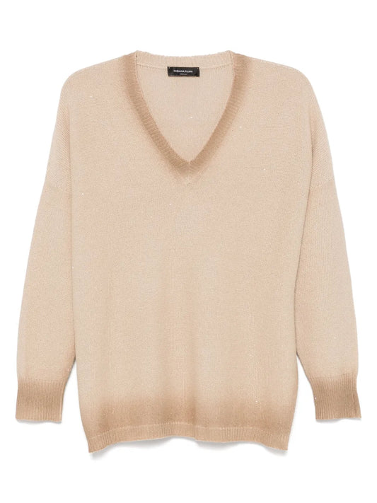 Sequin-Embellished Sweater