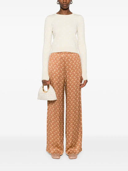 Moon-Jacquard Sweater