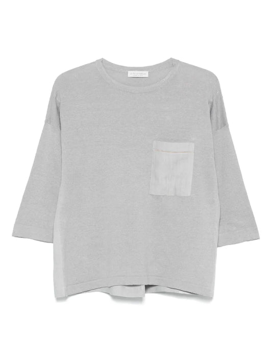 Fine-Knit T-Shirt