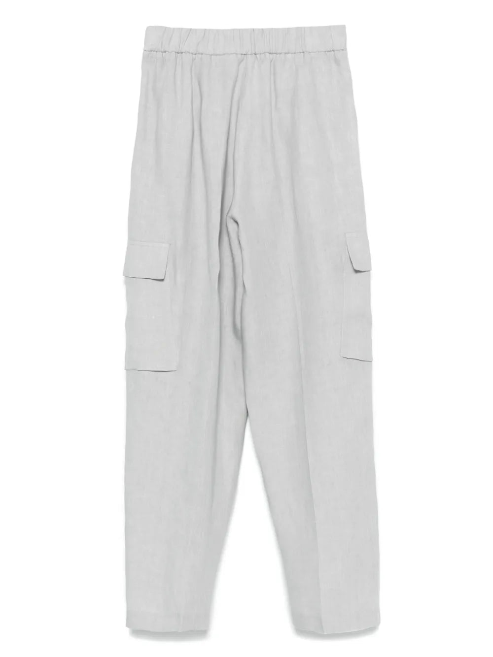 Linen Cargo Trousers