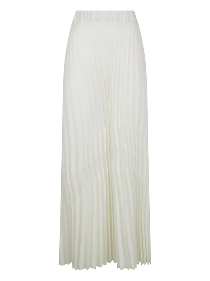 Pleated Maxi Skirt