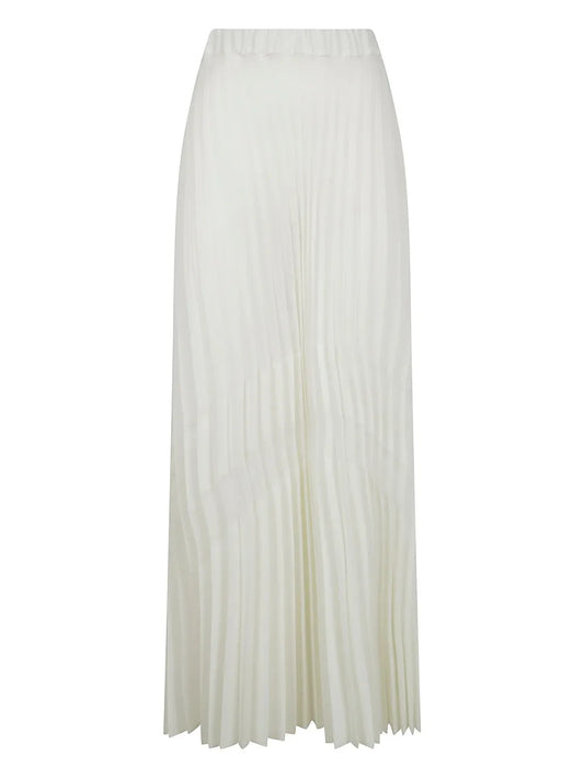 Pleated Maxi Skirt