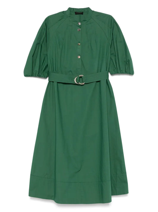 Poplin Midi Dress