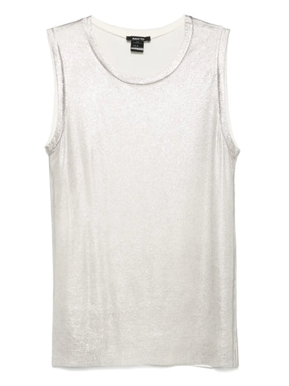 Lamé-Effect Tank Top