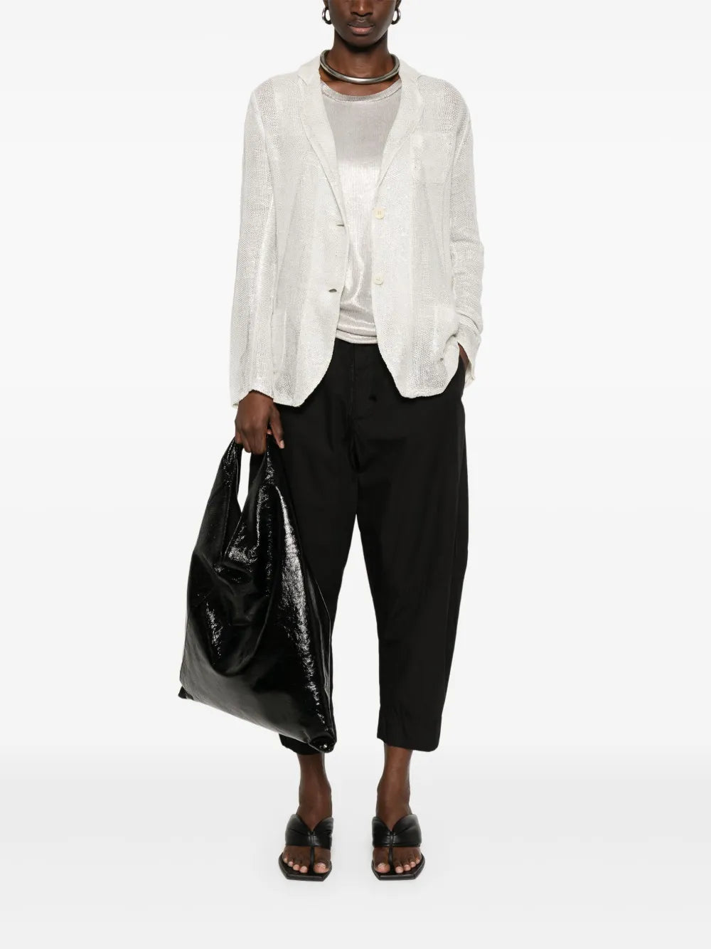Knitted Blazer