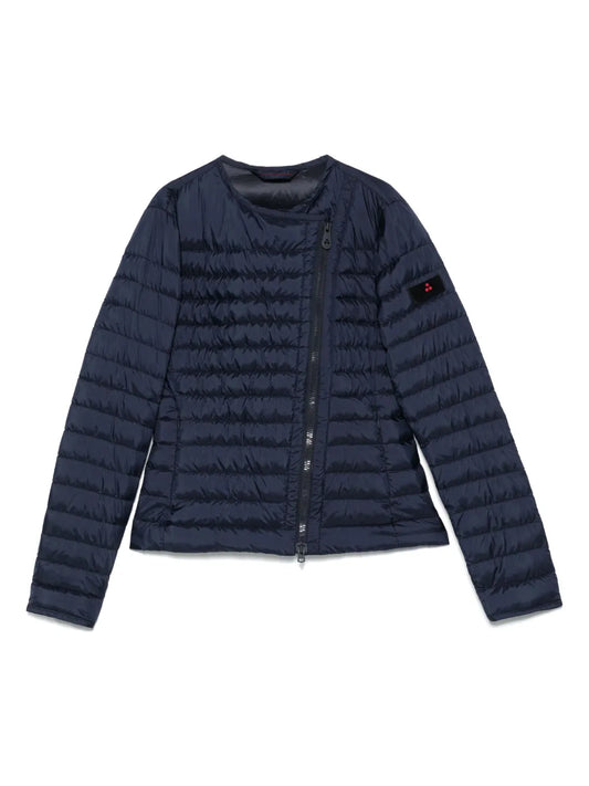 Off-Centre Zip Puffer Jacket