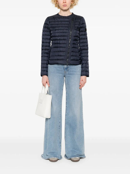 Off-Centre Zip Puffer Jacket