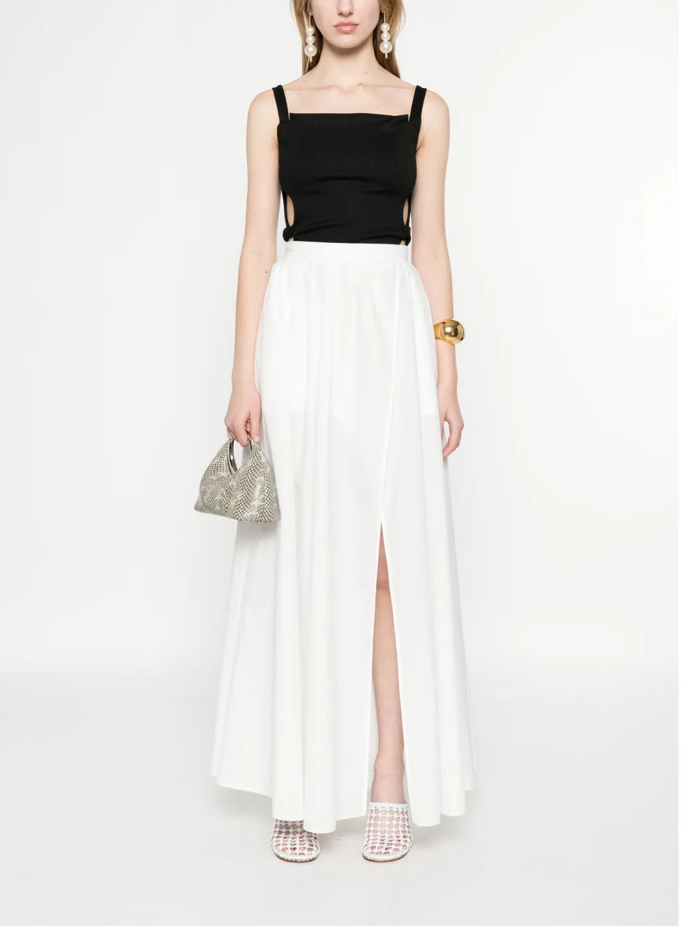 Cotton Maxi Skirt