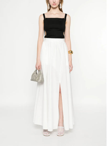 Cotton Maxi Skirt