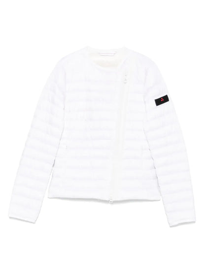 Off-Centre Zip Puffer Jacket