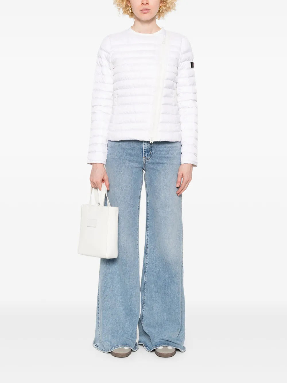 Off-Centre Zip Puffer Jacket