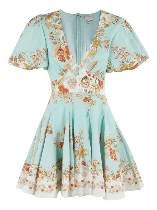 Floral-Print Dress