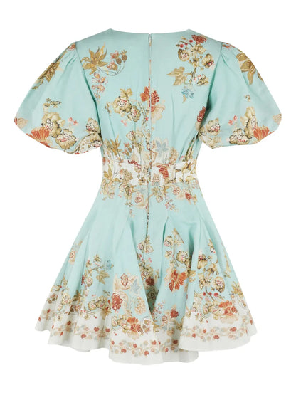 Floral-Print Dress