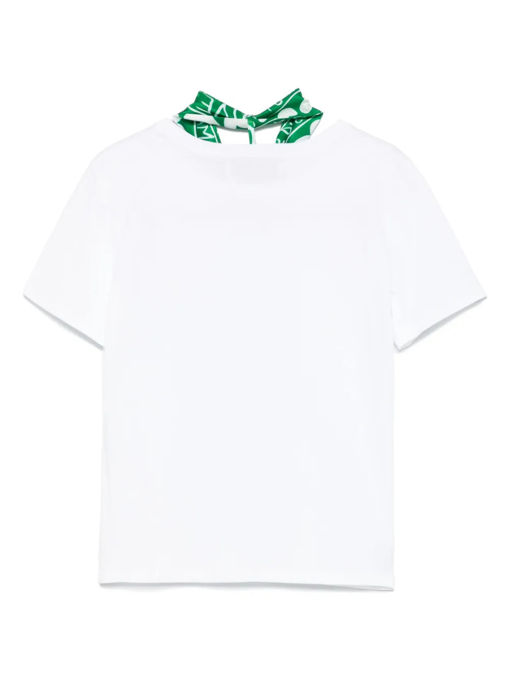 Scarf-Detail T-Shirt