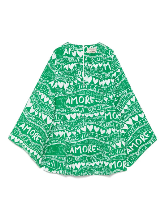 Printed Mini Dress