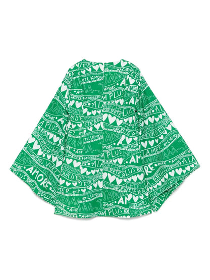 Printed Mini Dress