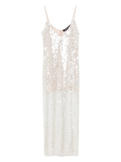 Sequinned Midi Dress