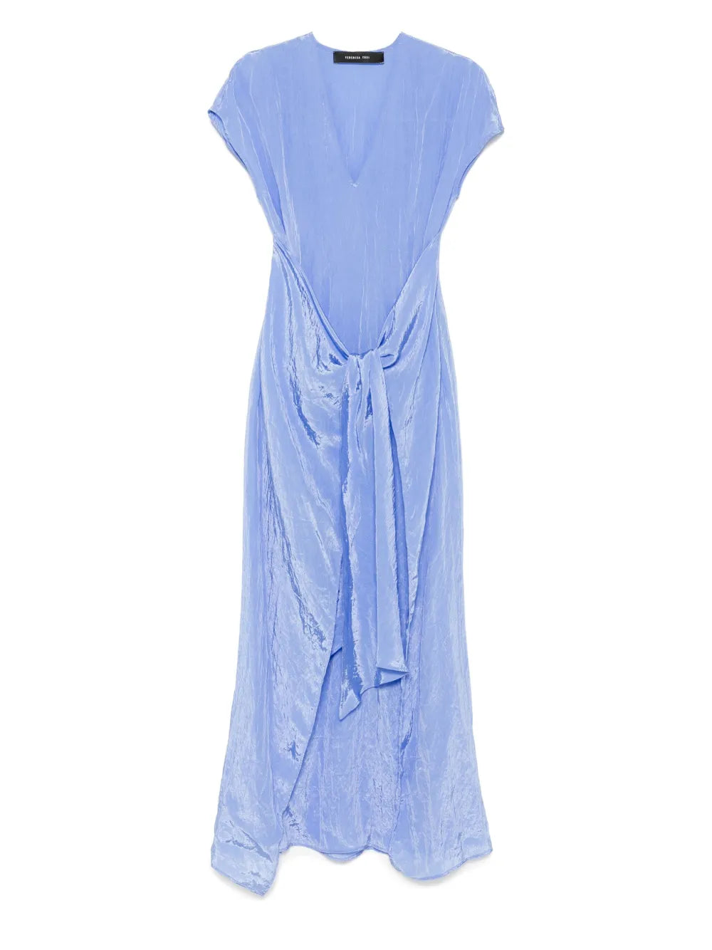 Textured-Finish Maxi Dress