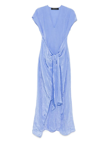 Textured-Finish Maxi Dress
