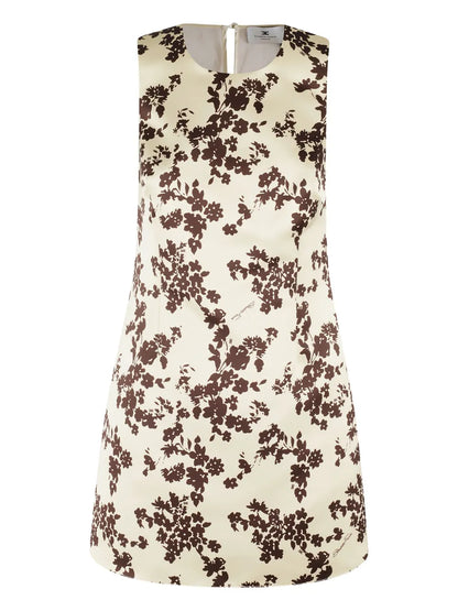 Floral-Print Minidress
